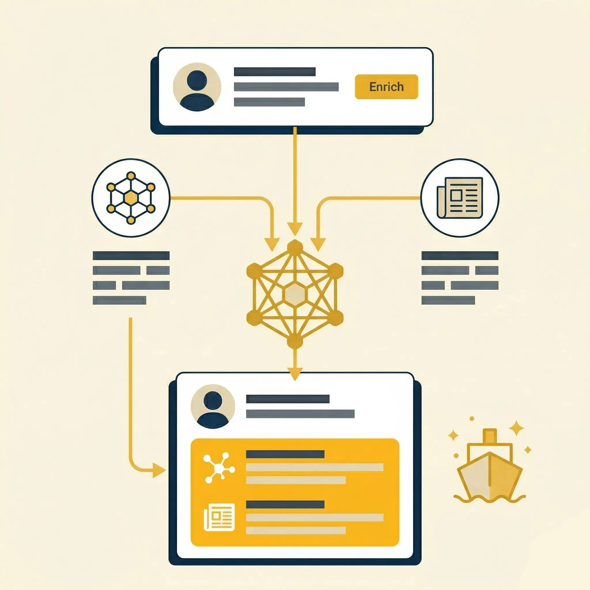 Automated data enrichment